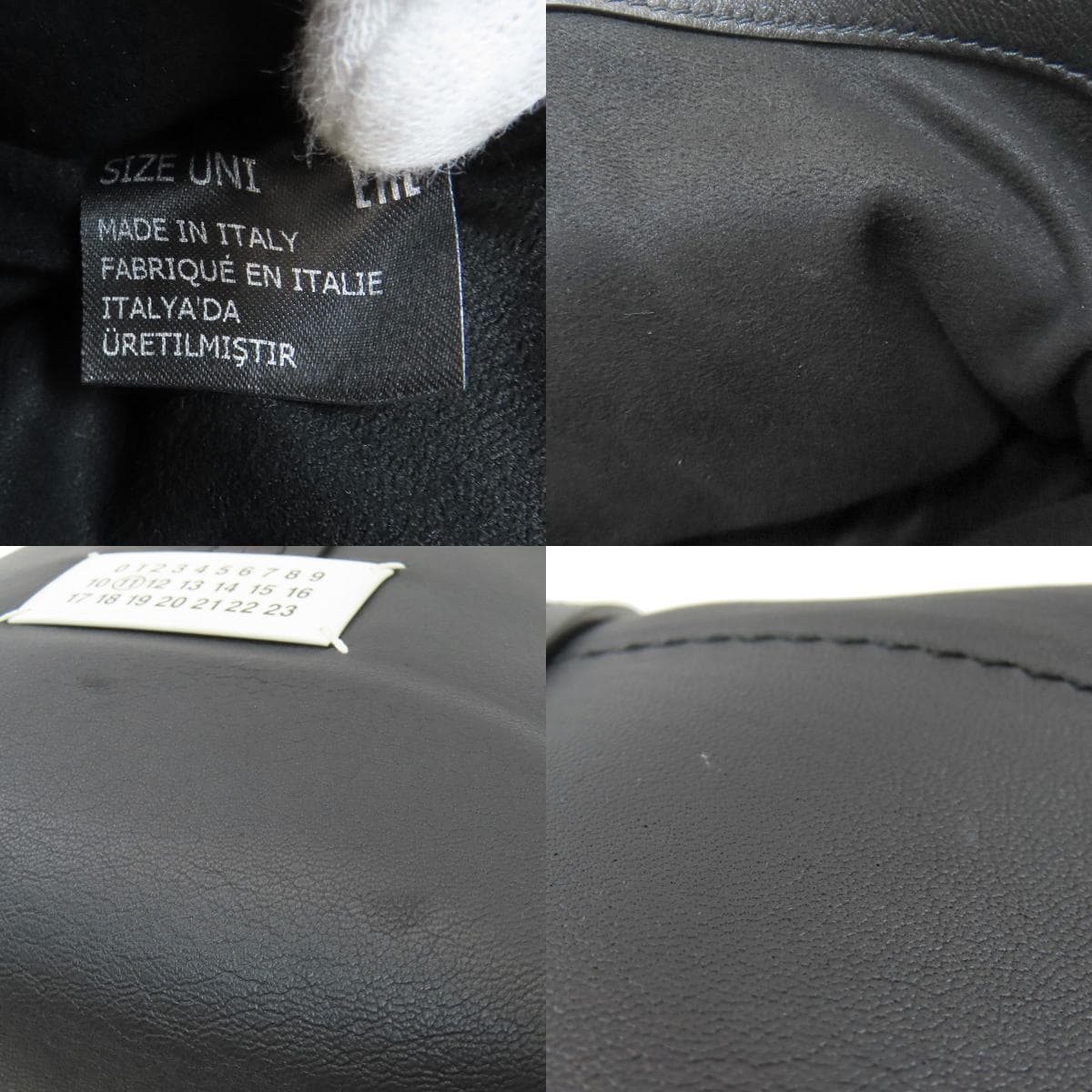 Maison Margiela Logo Second Bag Lambskin Ladies [Used] [Maison Margiela] 7