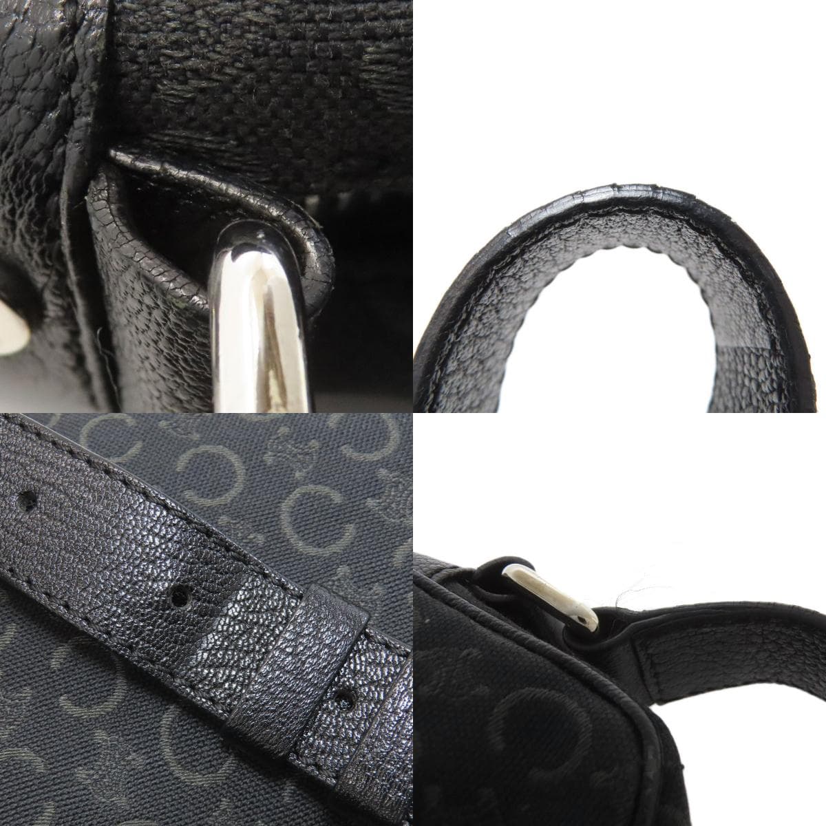 Celine C Macadam Shoulder Bag Canvas Ladies [Used] [CELINE] 9