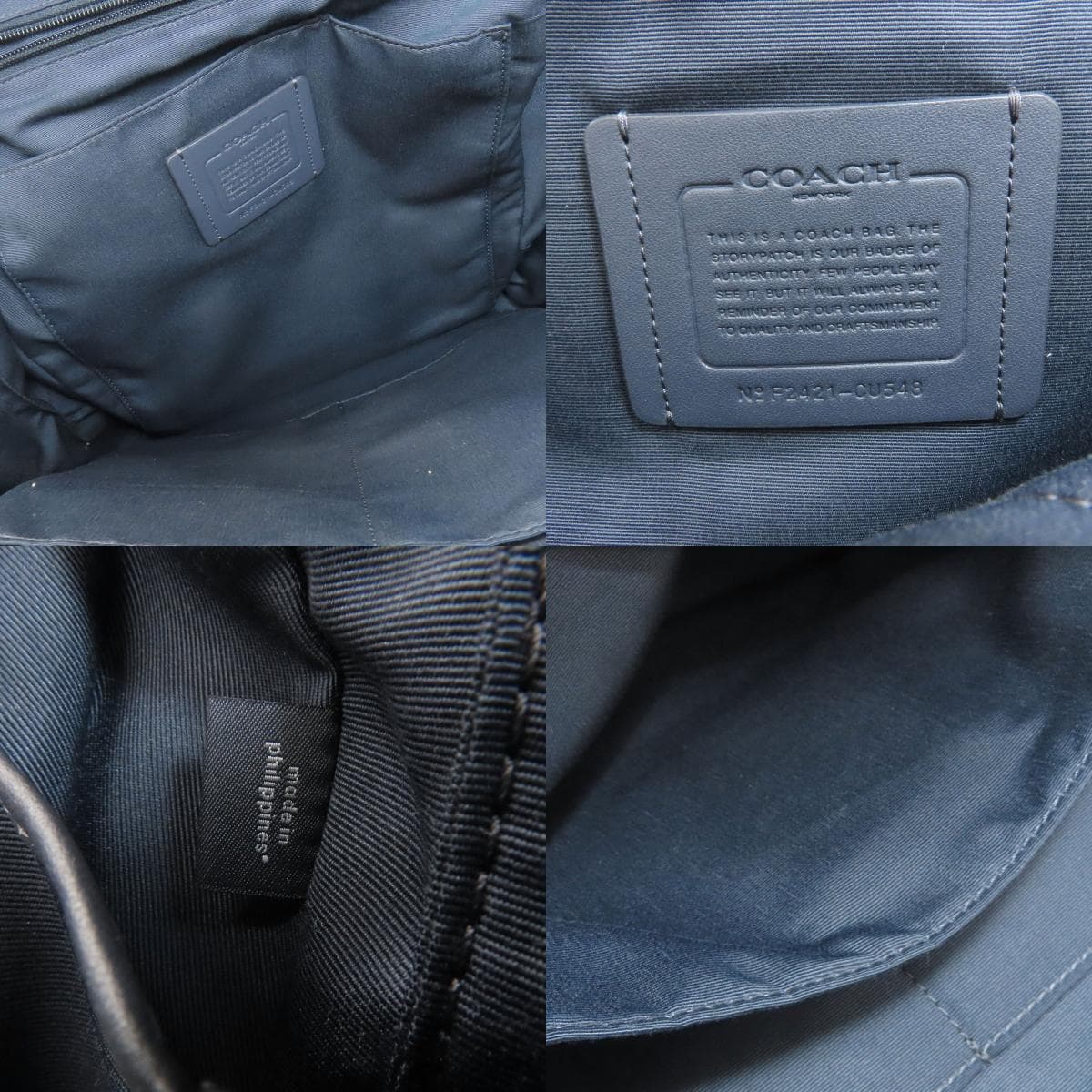 Coach CU548 Ethan Signature Backpack Daypack PVC for Women [Used] [COACH] CU548 5