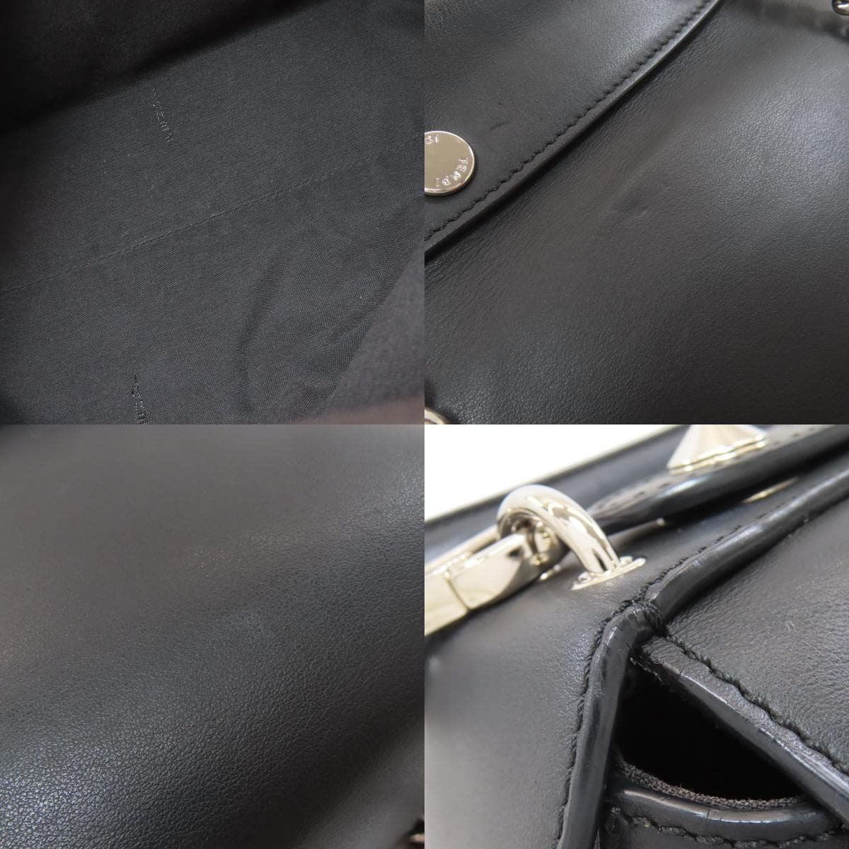 Fendi 2WAY Backpack/Daypack Calf Leather for Women [Used] [FENDI] 5