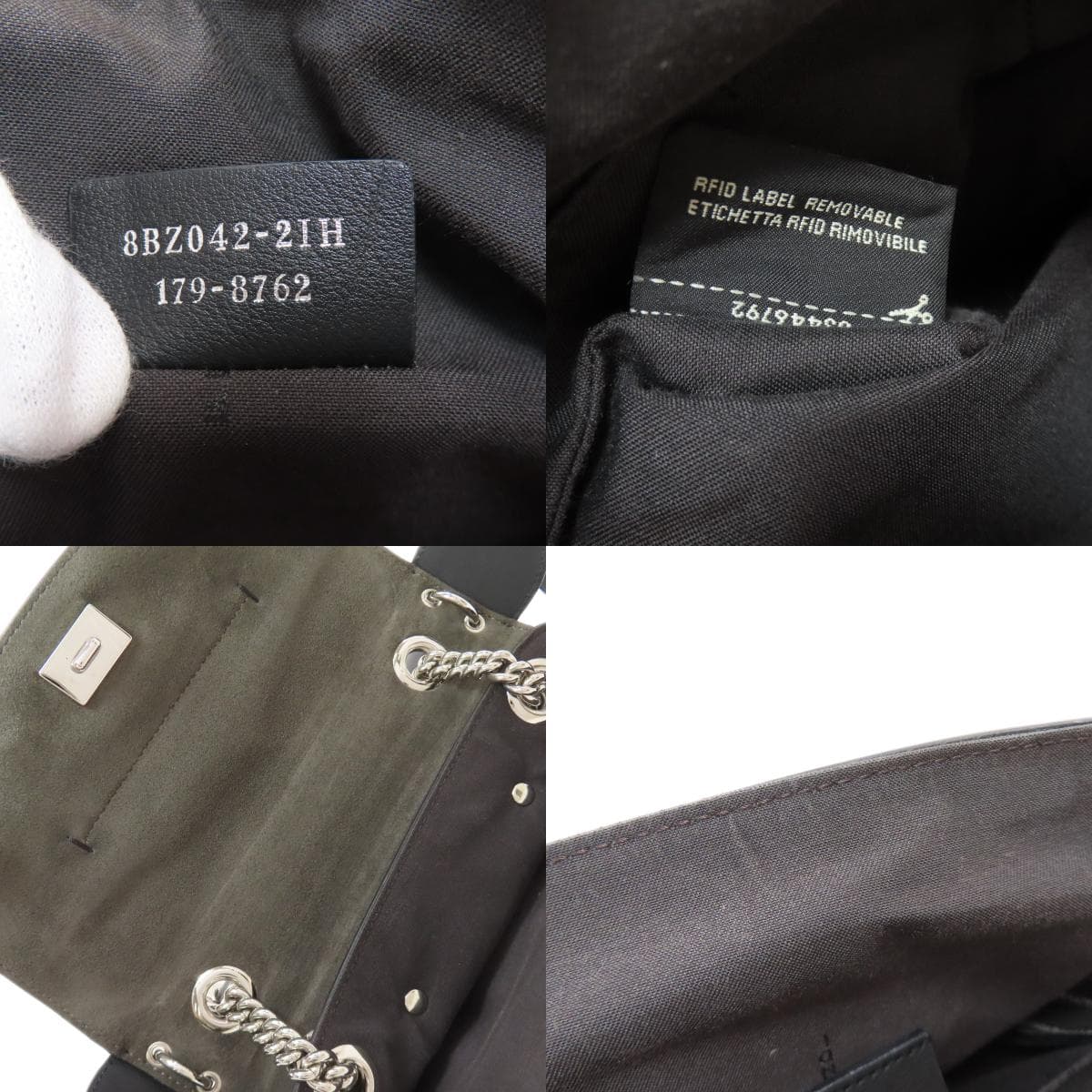 Fendi 2WAY Backpack/Daypack Calf Leather for Women [Used] [FENDI] 4