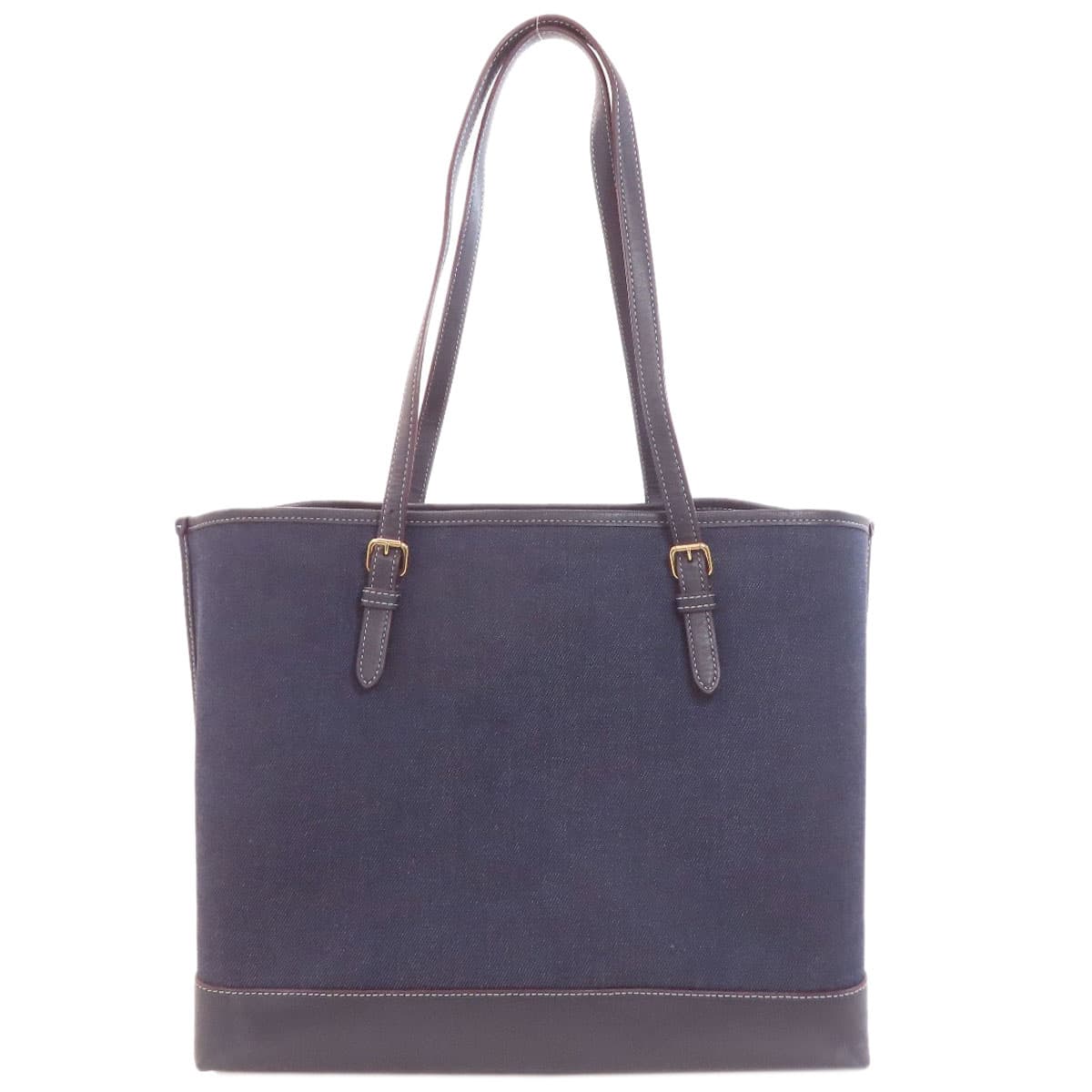 Coach CH225 Molly Tote Tote Bag Denim Ladies [Used] [COACH] CH225 2