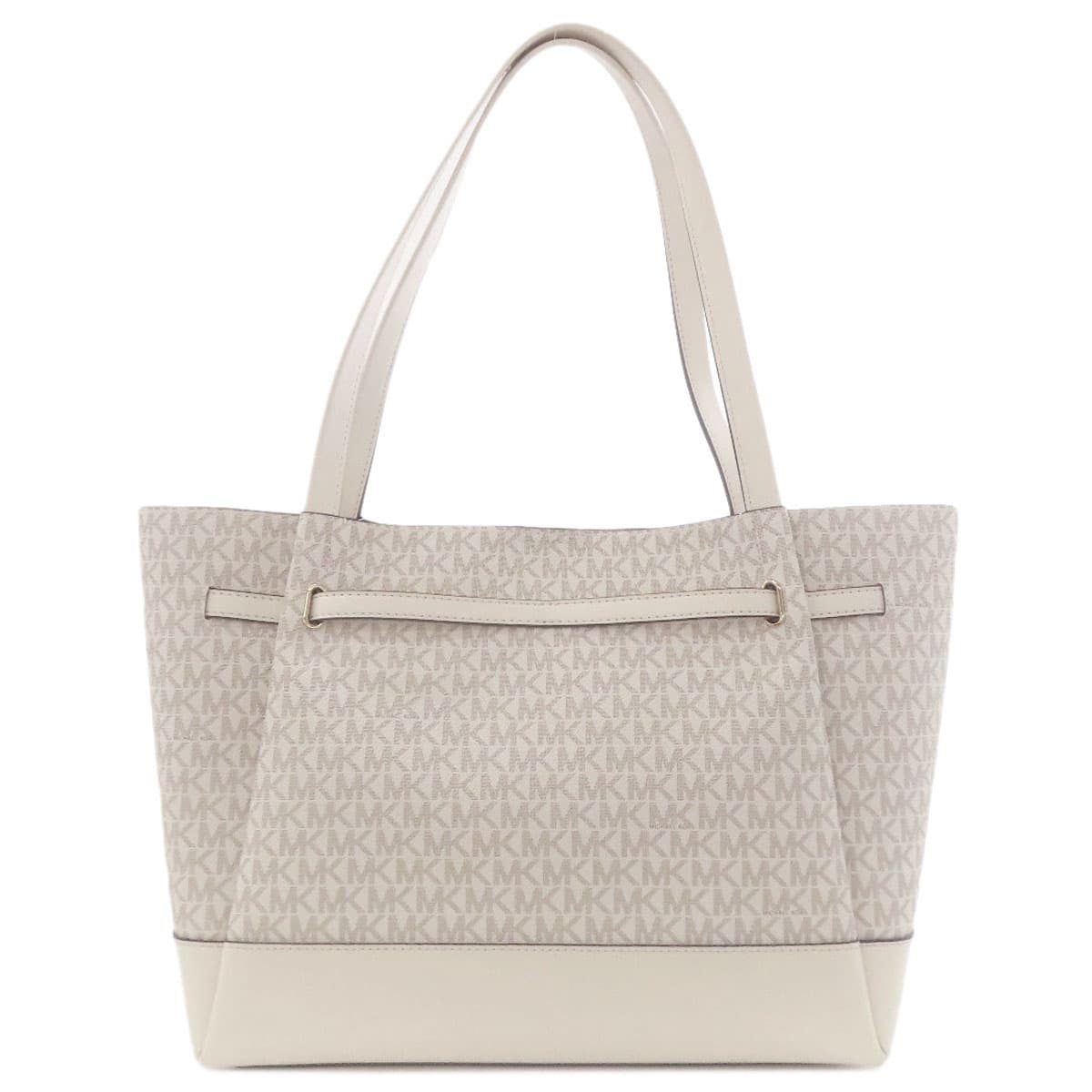 Michael Kors MK Signature Tote Bag PVC for Women [Used] [Michael Kors] 2