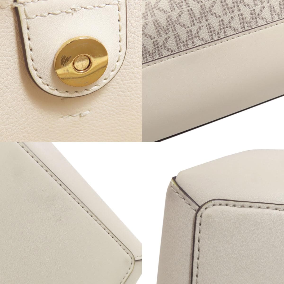 Michael Kors MK Signature Tote Bag PVC for Women [Used] [Michael Kors] 8