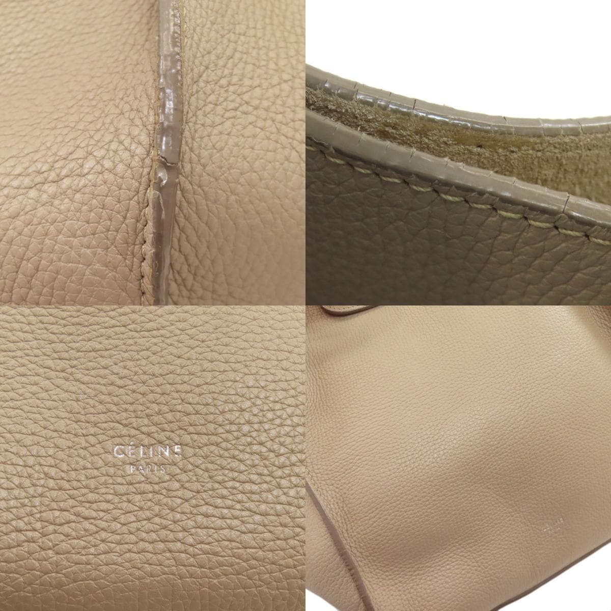 Celine Big Bag Small 2WAY Handbag Calf Leather for Women [Used] [CELINE] 7