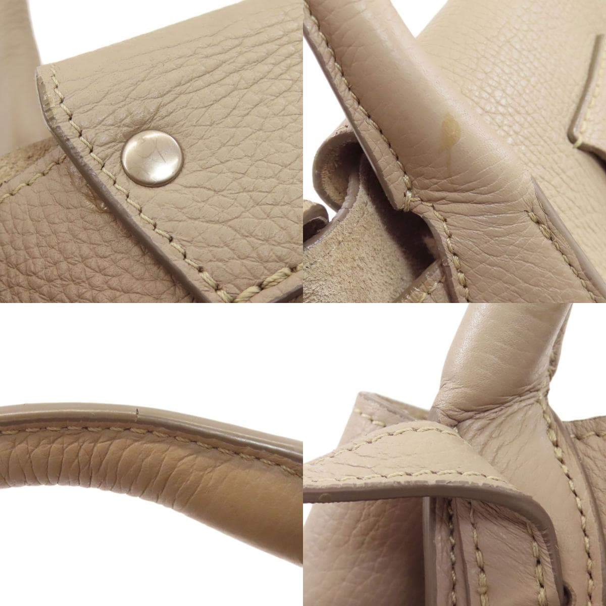 Celine Big Bag Small 2WAY Handbag Calf Leather for Women [Used] [CELINE] 9