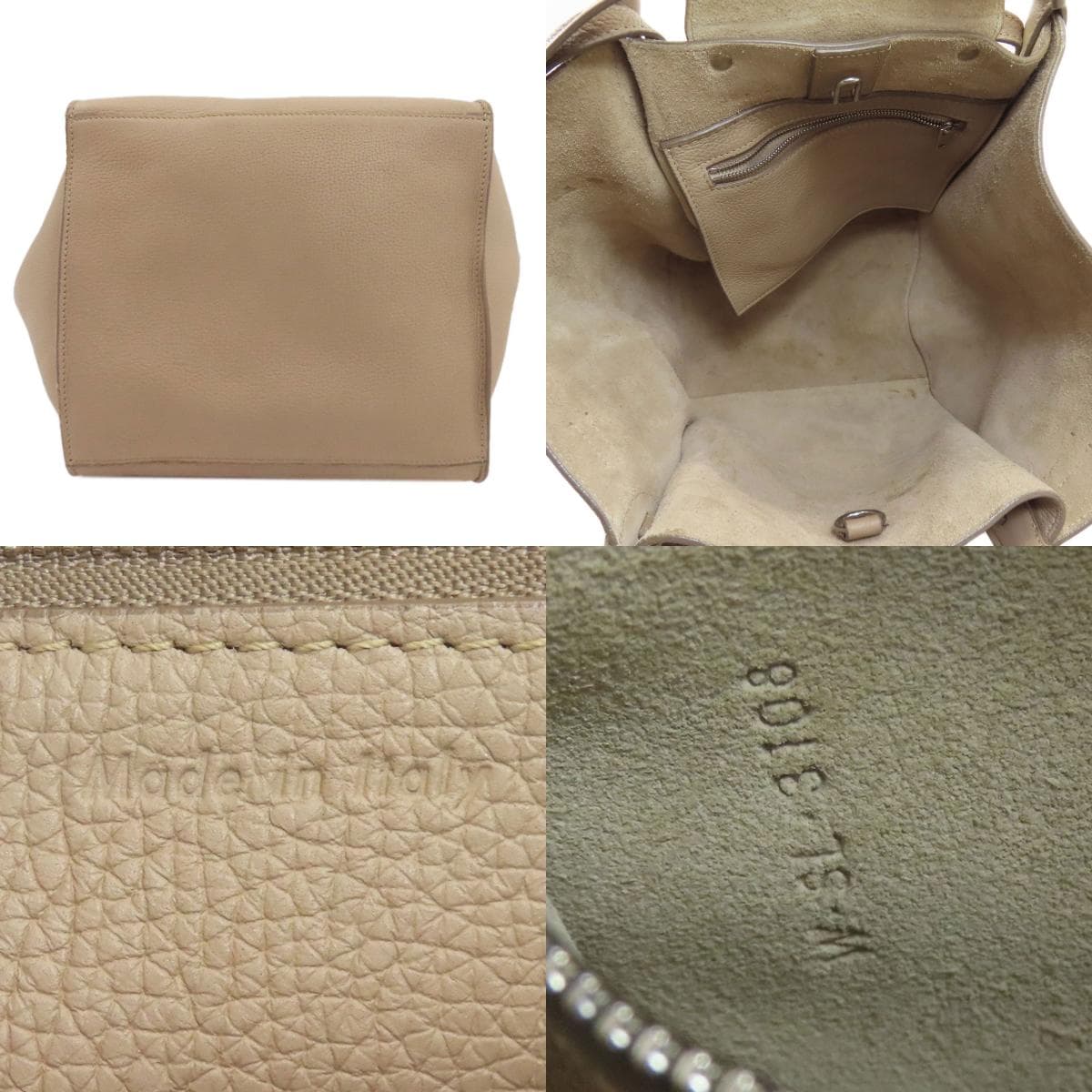 Celine Big Bag Small 2WAY Handbag Calf Leather for Women [Used] [CELINE] 4