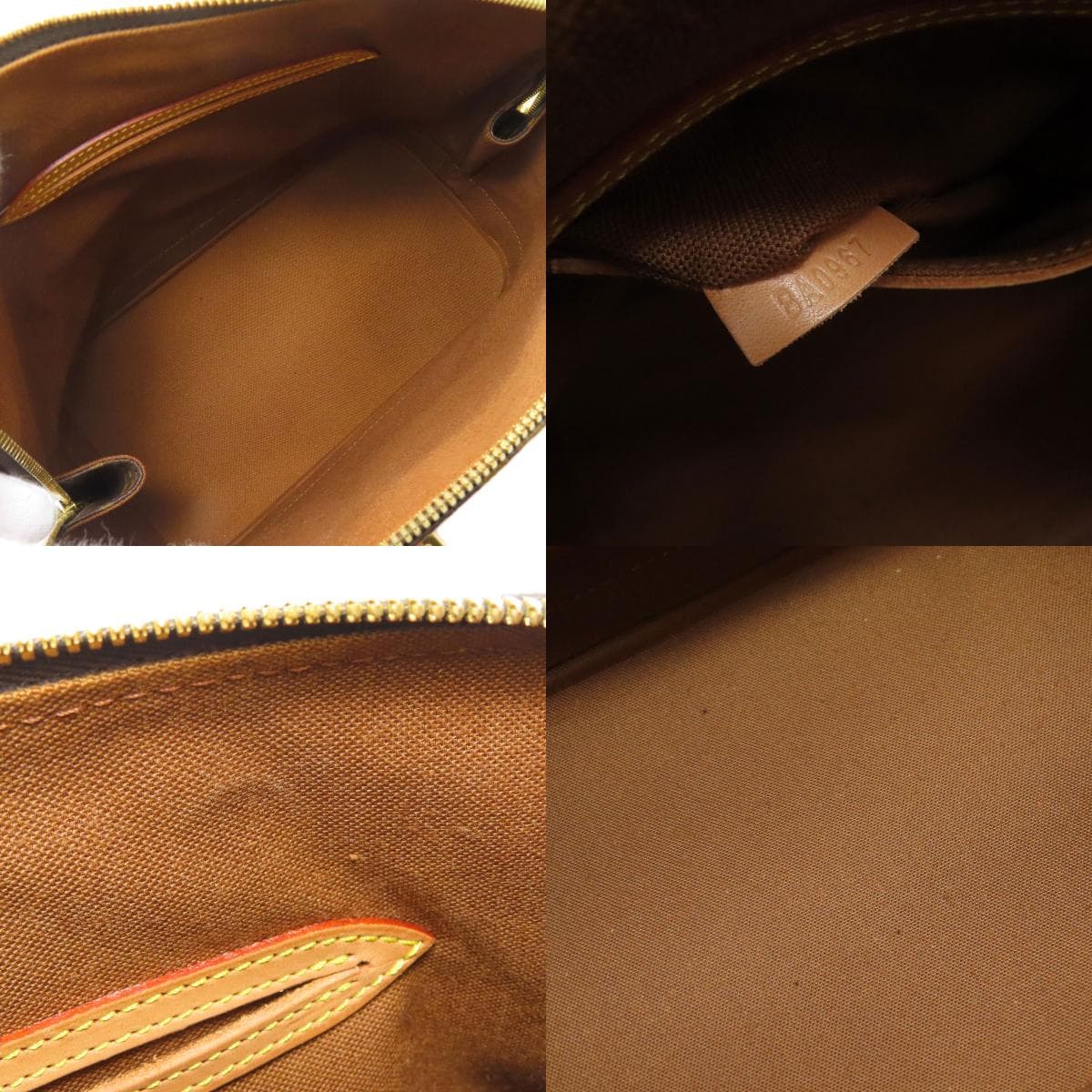 Louis Vuitton Alma Handbag Monogram Canvas Ladies [Used] [LOUIS VUITTON] 5