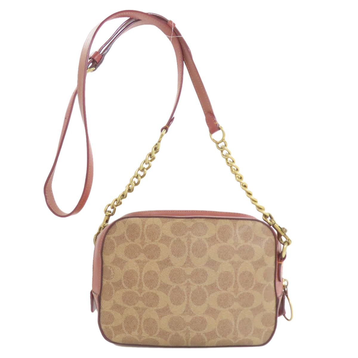 Coach 31208 Signature Shoulder Bag PVC for Women [Used] [COACH] 31208 2