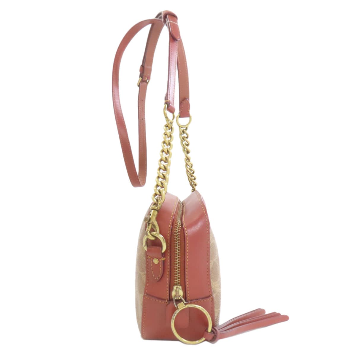 Coach 31208 Signature Shoulder Bag PVC for Women [Used] [COACH] 31208 3