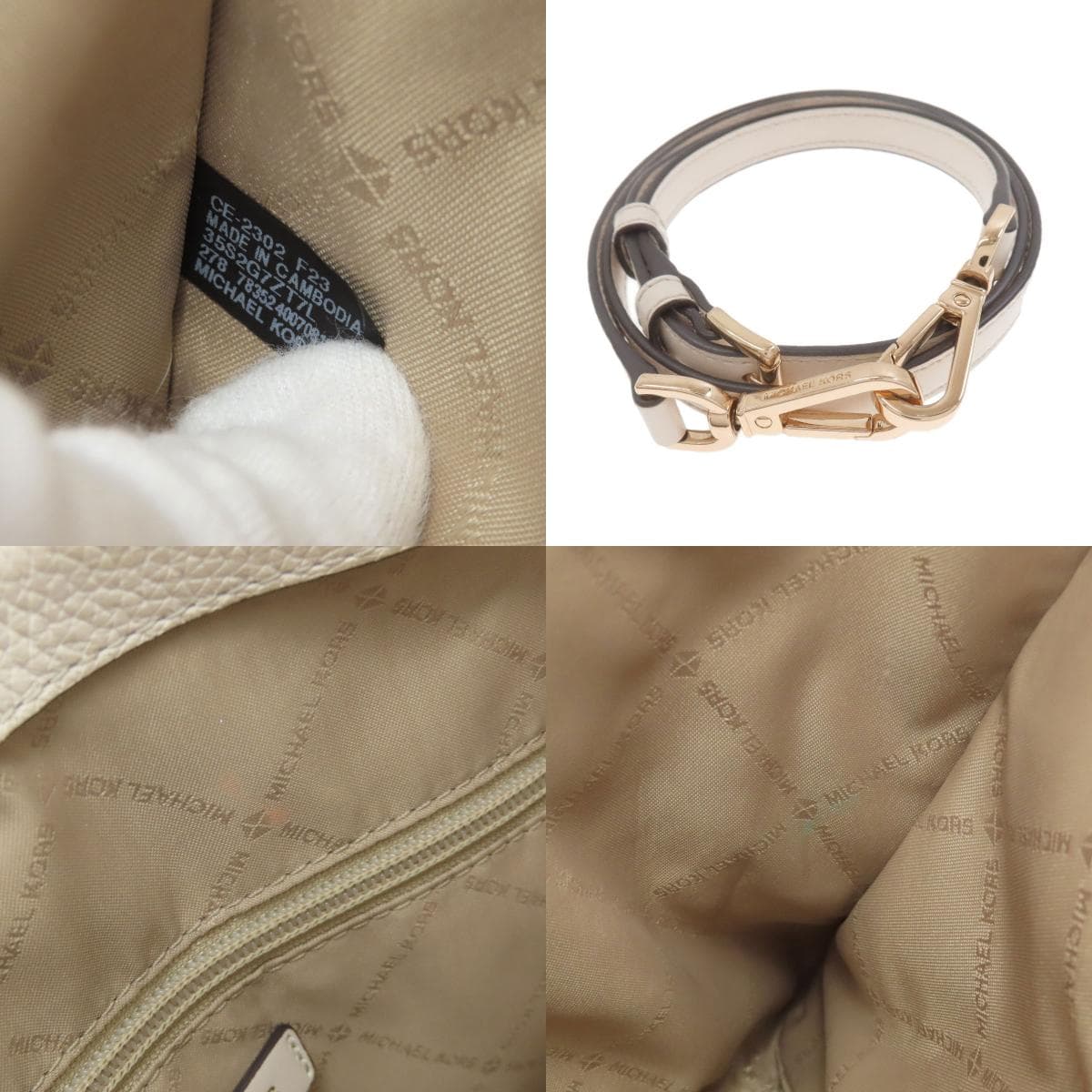 Michael Kors 2WAY Handbag Leather Ladies [Used] [Michael Kors] 4