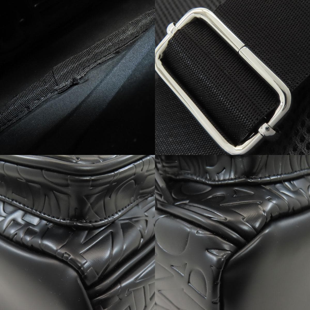 Armani Exchange Embossed Backpack - Daypack Faux Leather for Women [Used] [ARMANI EXCHANGE] 9