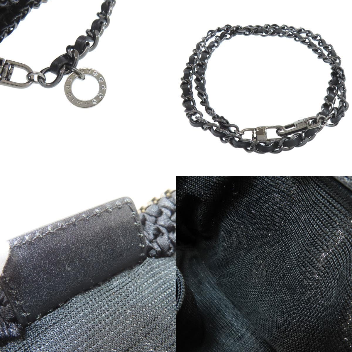 Anteprima wire bag, bijou 2WAY shoulder bag, PVC, ladies [used] [ANTEPRIMA] 8