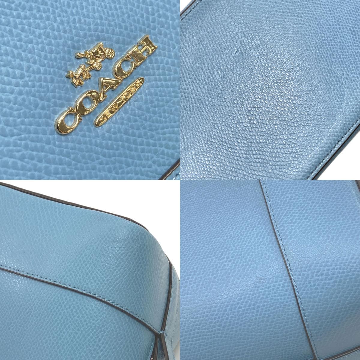 Coach F37218 2WAY Handbag Leather Ladies [Used] [COACH] F37218 7