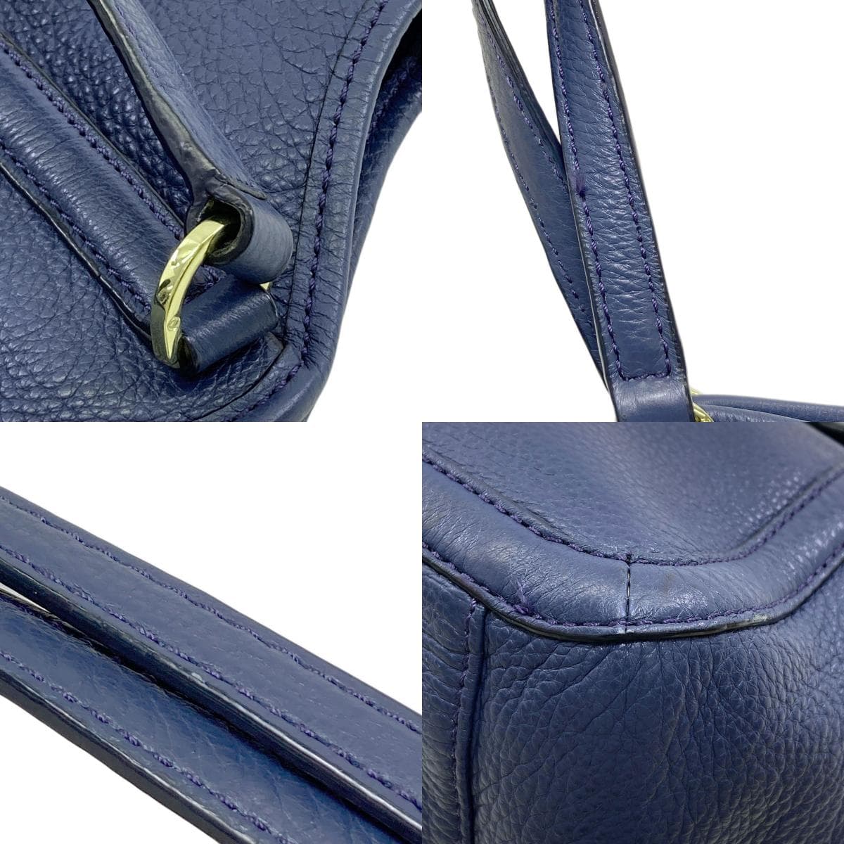 Tory Burch Logo Tote Bag Leather Women's [Used] [Tory Burch] 9