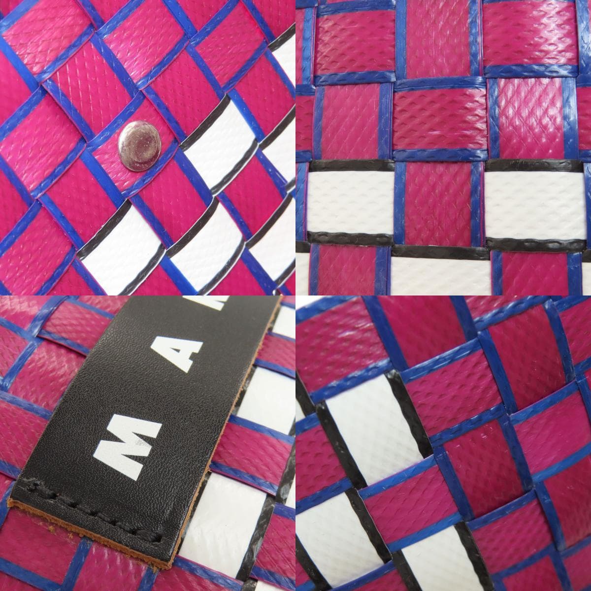 Marni basket bag handbag polypropylene ladies [used] [MARNI] 8