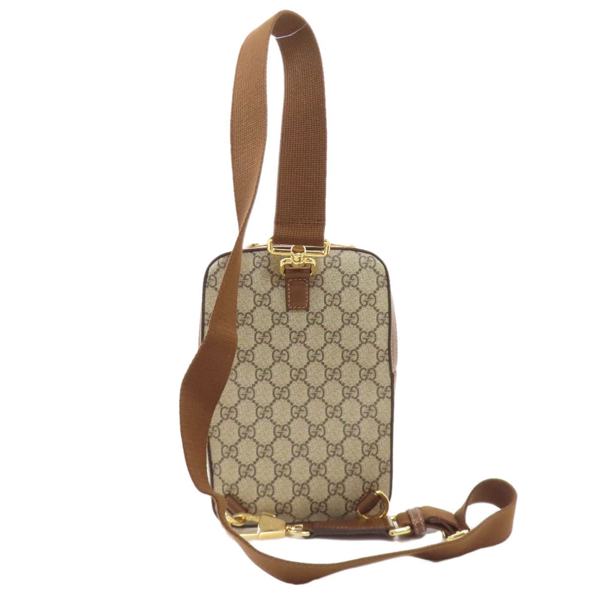 Gucci 696016 Interlocking G GG Supreme Body Bag PVC for Women [Used] [GUCCI] 696016 2