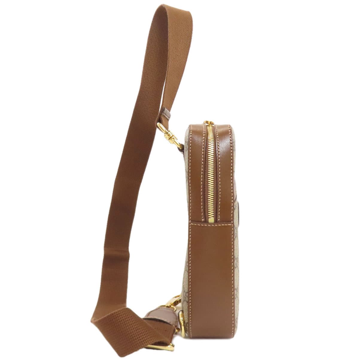 Gucci 696016 Interlocking G GG Supreme Body Bag PVC for Women [Used] [GUCCI] 696016 3