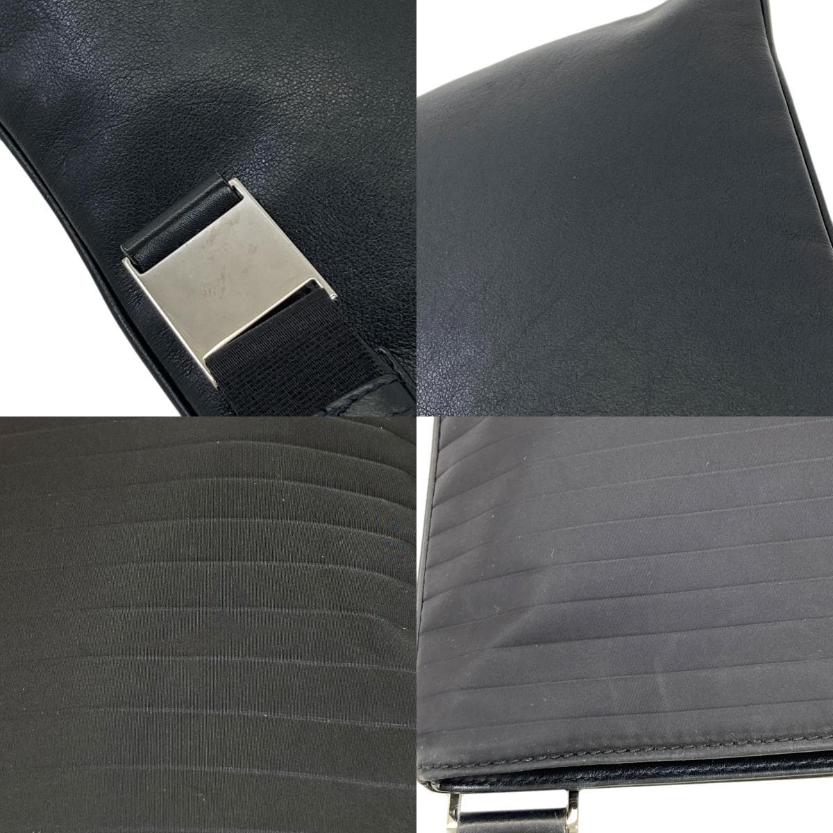 Christian Dior Simple Design Shoulder Bag Leather Women's [Used] [CHRISTIAN DIOR] 8