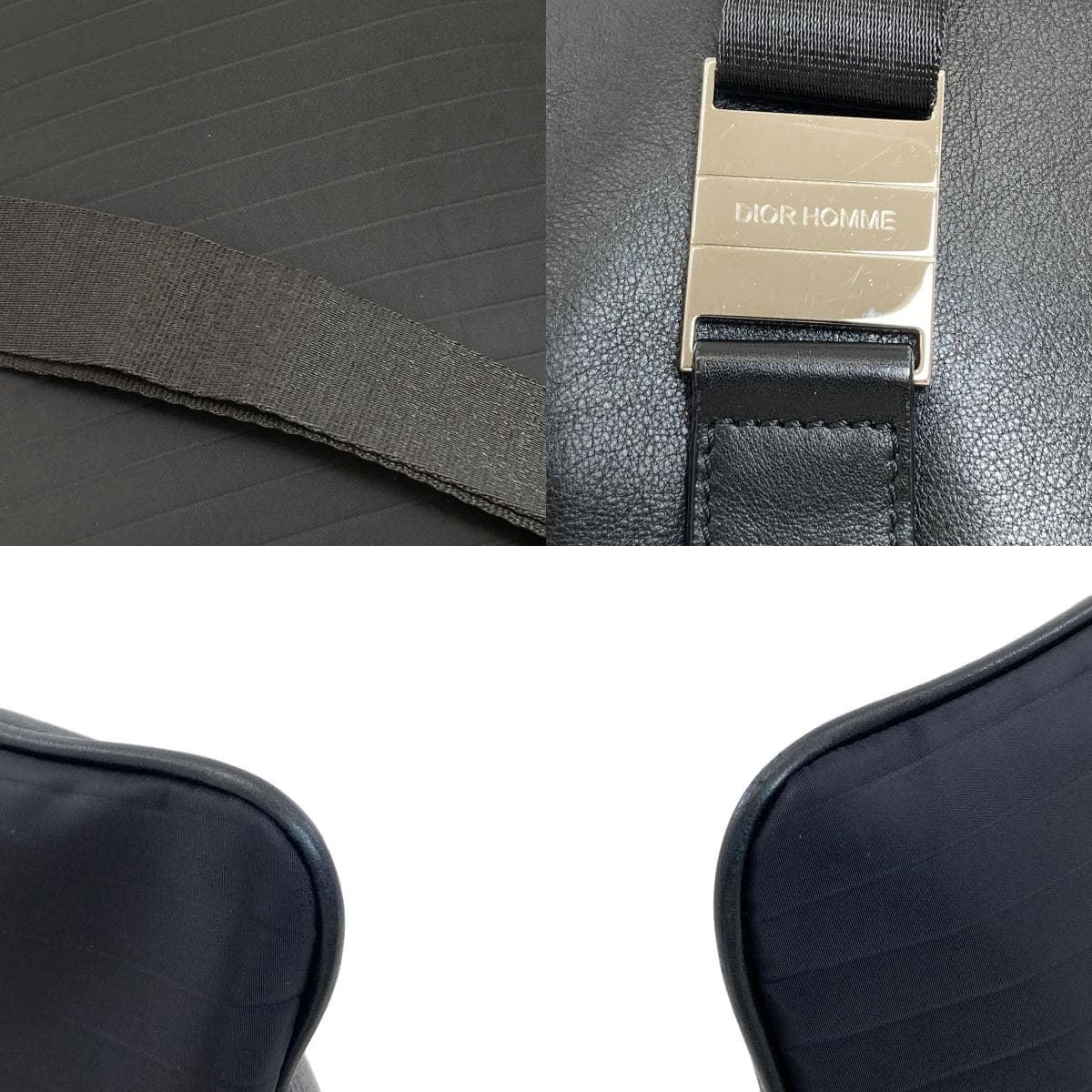 Christian Dior Simple Design Shoulder Bag Leather Women's [Used] [CHRISTIAN DIOR] 9