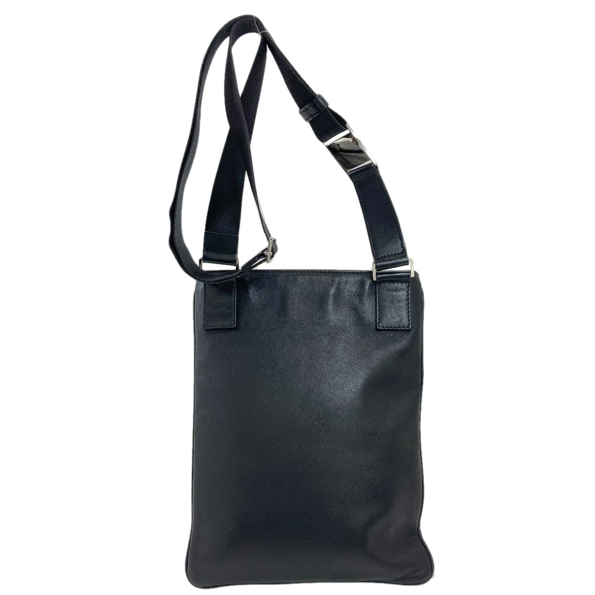 Christian Dior Simple Design Shoulder Bag Leather Women's [Used] [CHRISTIAN DIOR] 2