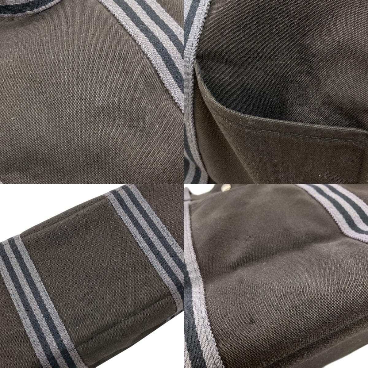 Hermes Sac Foulto MM Tote Bag Canvas Ladies [Used] [HERMES] 8