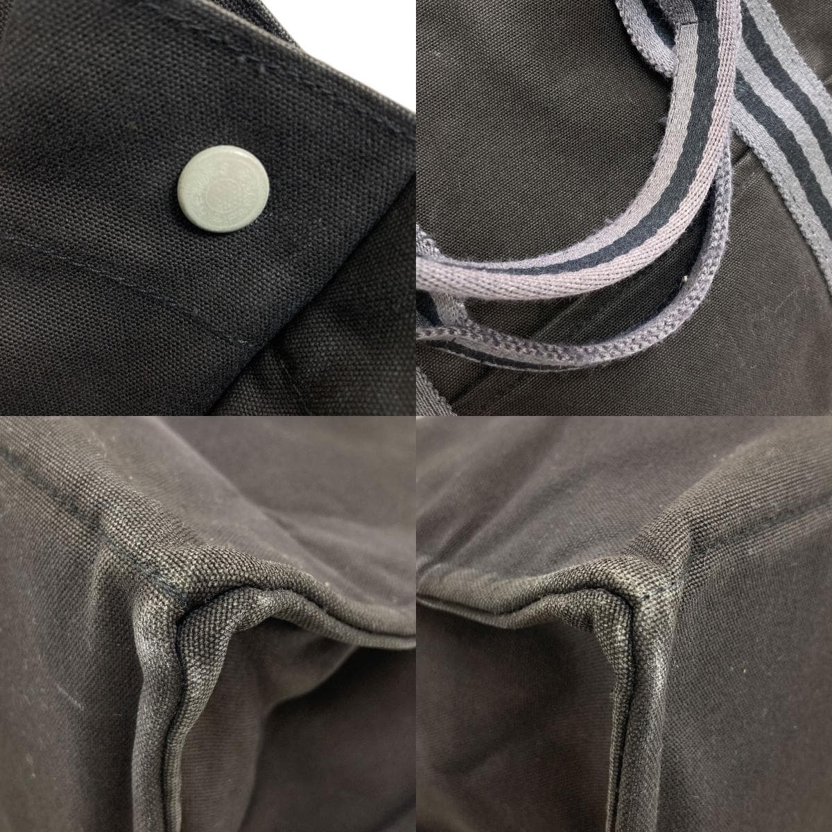 Hermes Sac Foulto MM Tote Bag Canvas Ladies [Used] [HERMES] 9