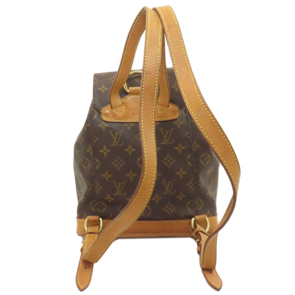 Louis Vuitton M51136 Montsouris Middle Backpack Daypack Monogram Canvas Ladies [Used] [LOUIS VUITTON] M51136 2