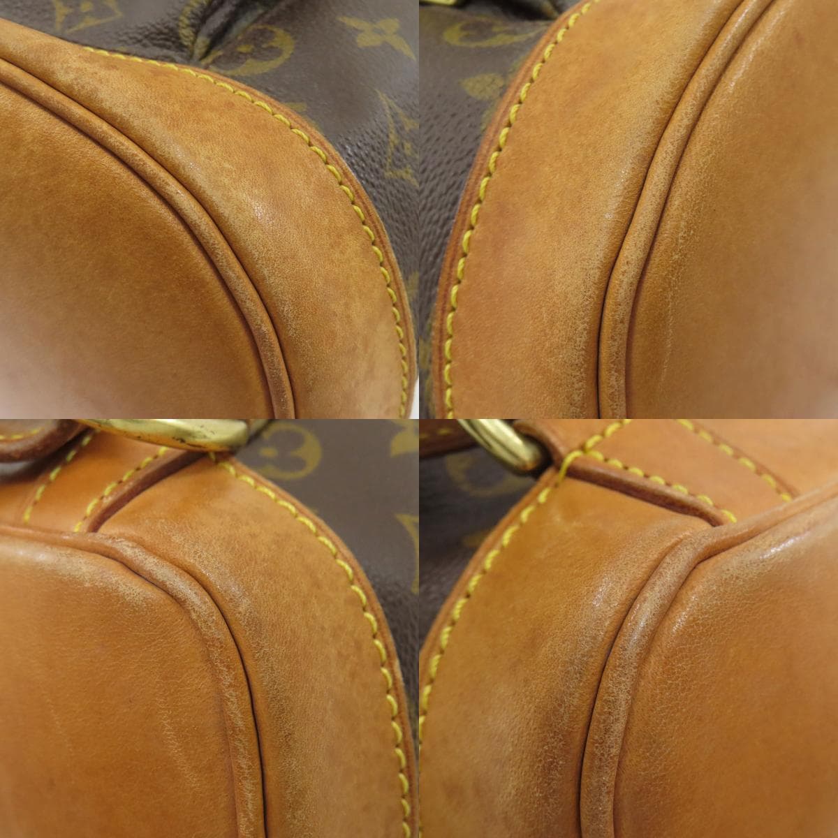 Louis Vuitton M51136 Montsouris Middle Backpack Daypack Monogram Canvas Ladies [Used] [LOUIS VUITTON] M51136 10