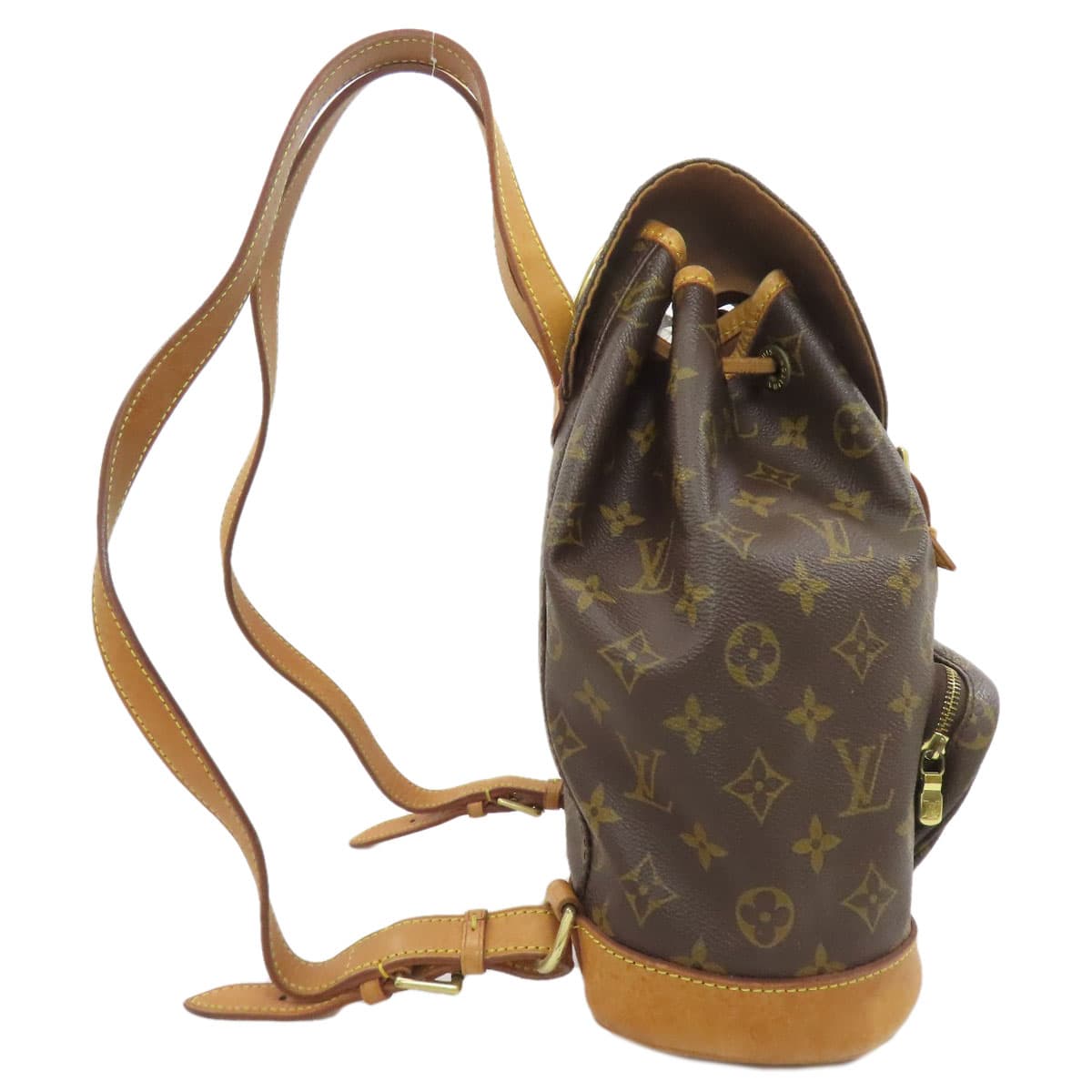 Louis Vuitton M51136 Montsouris Middle Backpack Daypack Monogram Canvas Ladies [Used] [LOUIS VUITTON] M51136 3