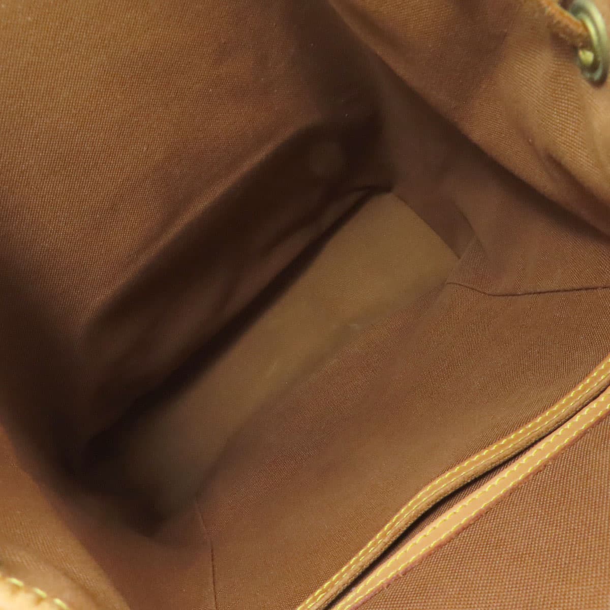 Louis Vuitton M51136 Montsouris Middle Backpack Daypack Monogram Canvas Ladies [Used] [LOUIS VUITTON] M51136 5