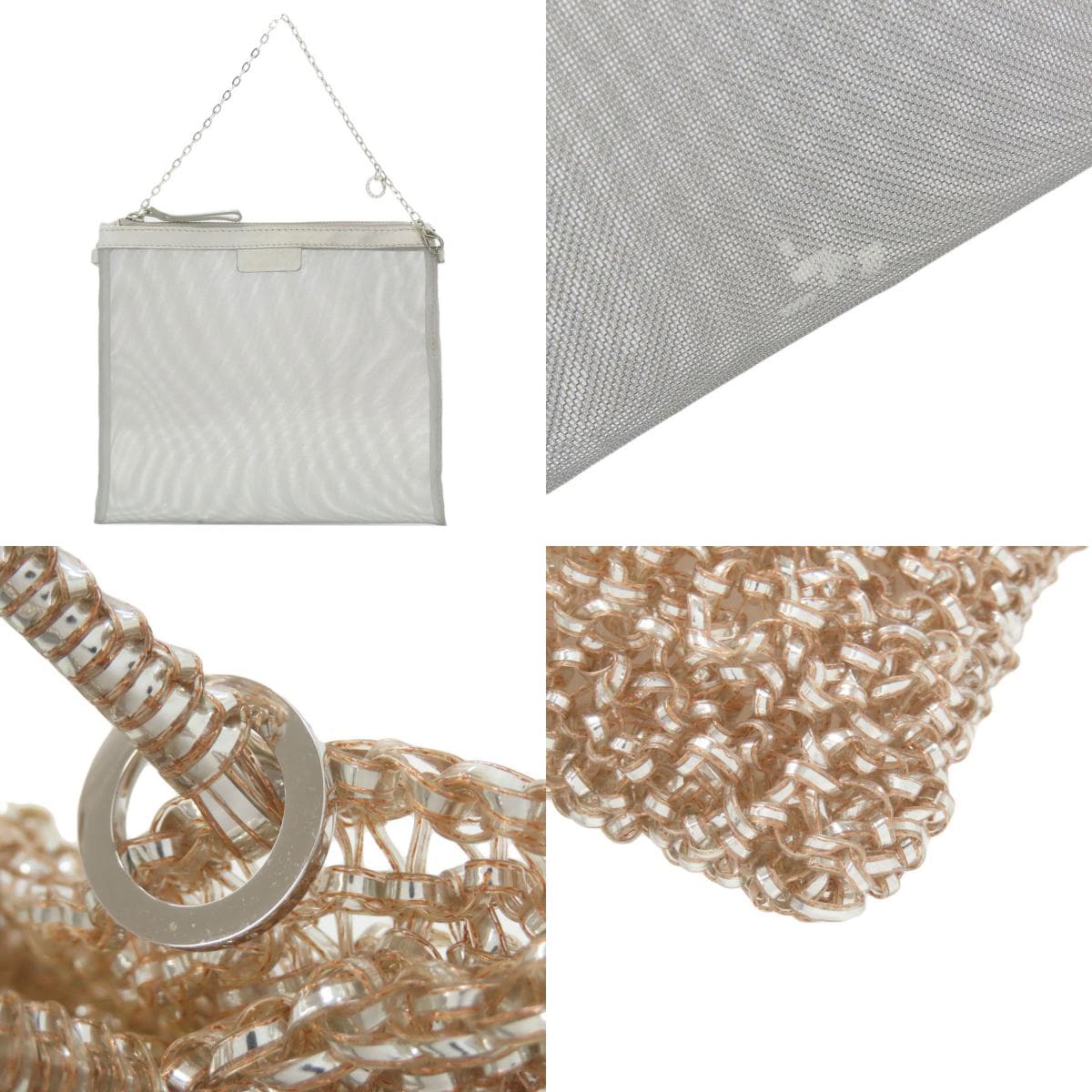 Anteprima wire bag handbag PVC ladies [used] [ANTEPRIMA] 9