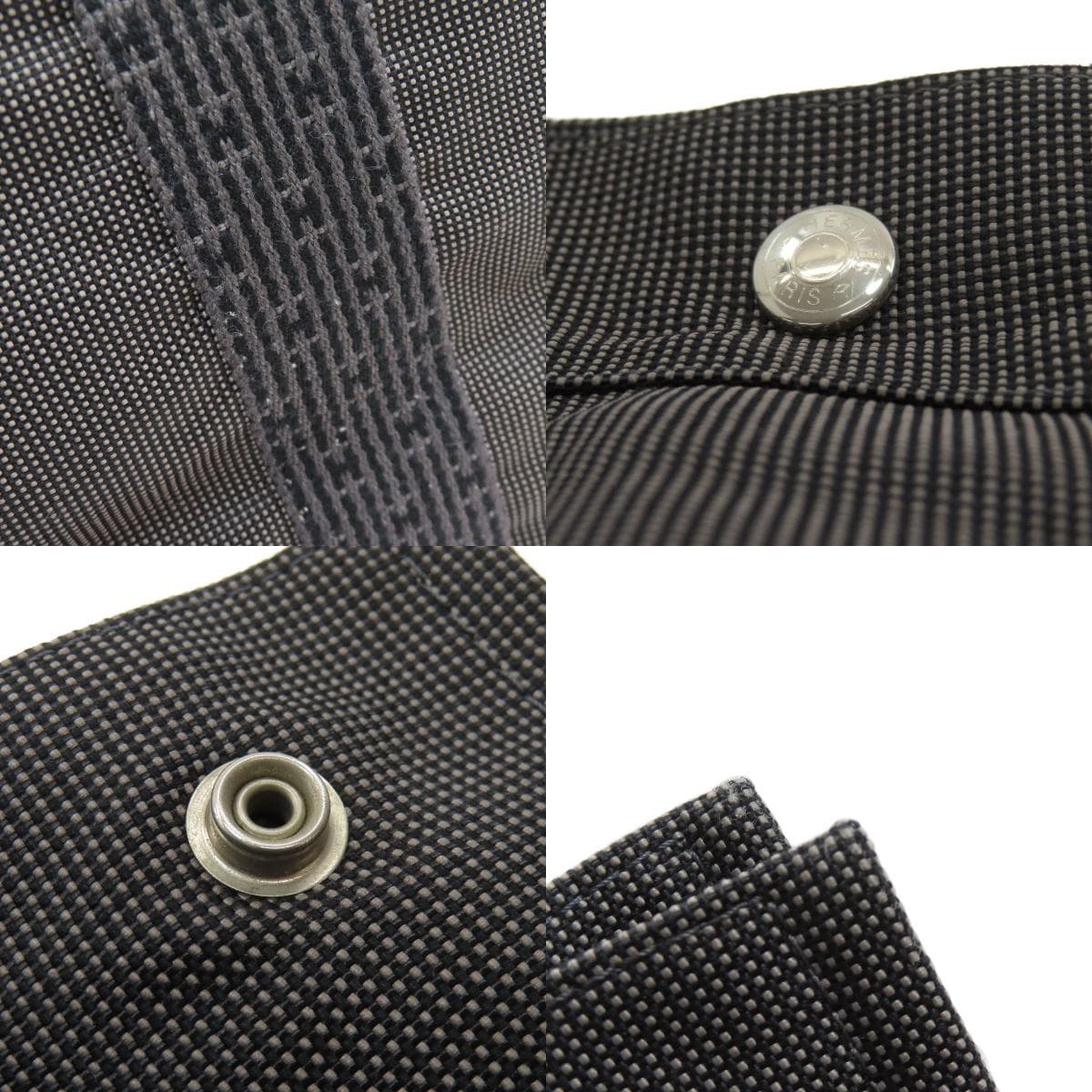 Hermes Aile Line Tote GM Tote Bag Canvas Ladies [Used] [HERMES] 8