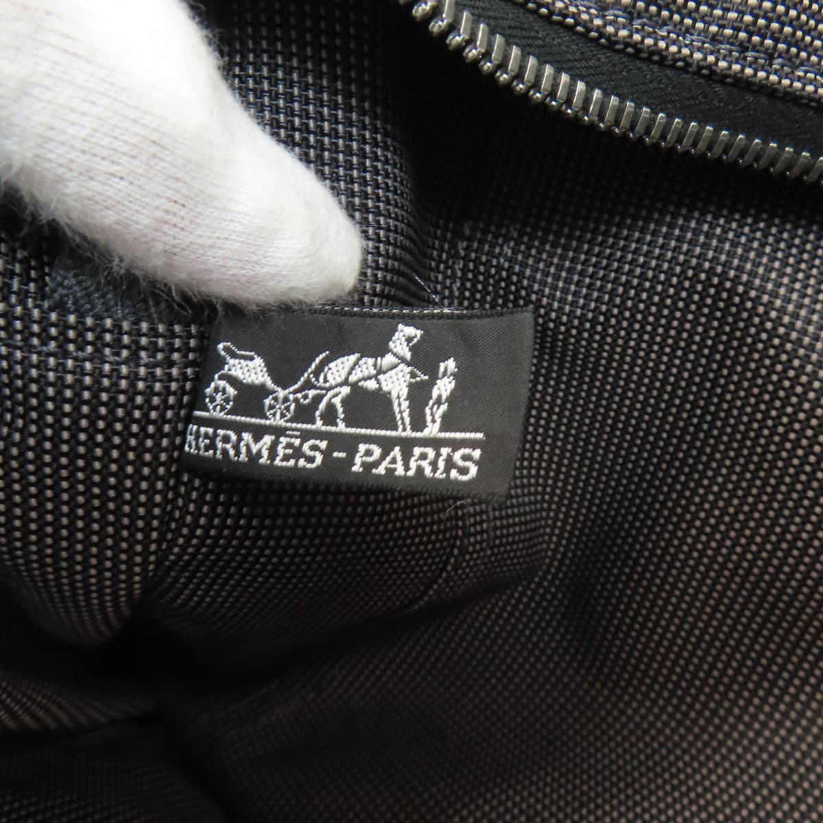 Hermes Aile Line Tote GM Tote Bag Canvas Ladies [Used] [HERMES] 6