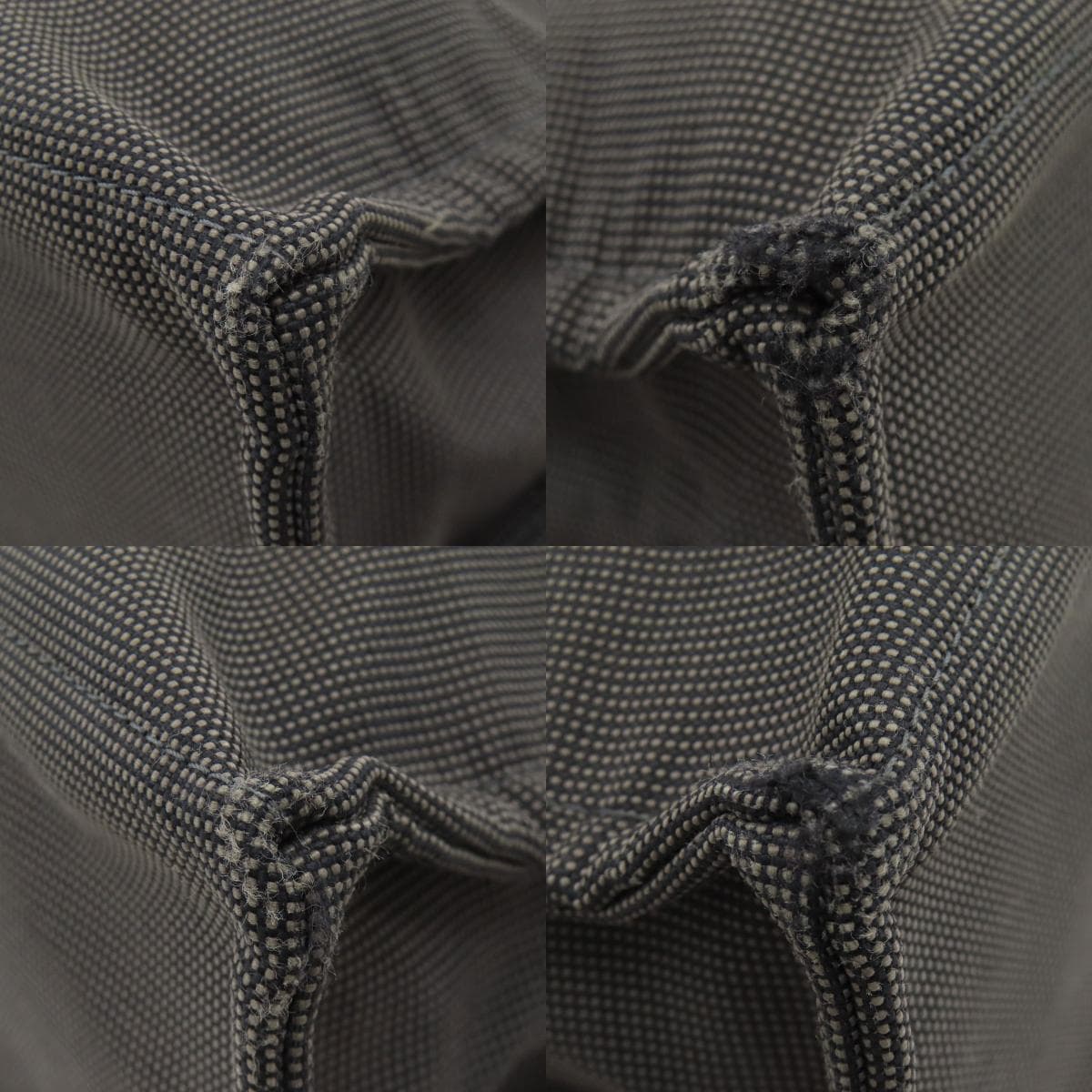 Hermes Aile Line MM Handbag Canvas Ladies [Used] [HERMES] 10