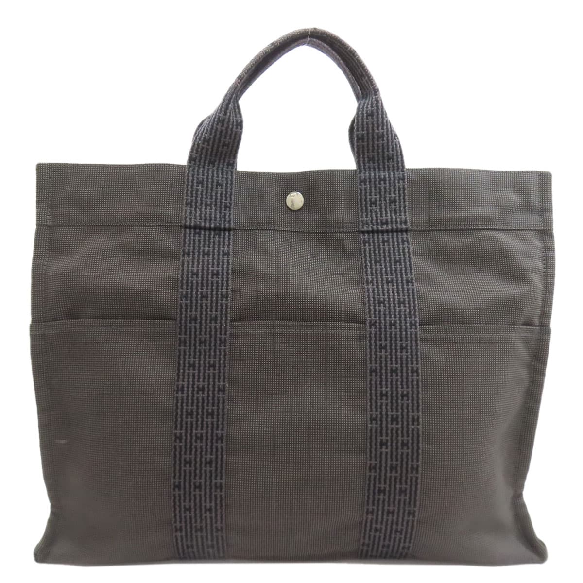 Hermes Aile Line MM Handbag Canvas Ladies [Used] [HERMES] 2