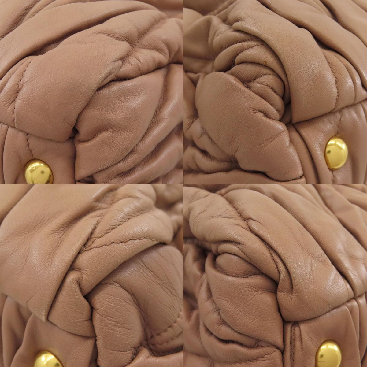 Miu Miu Matelassé 2WAY Handbag Lambskin Ladies [Used] [MIUMIU] 10