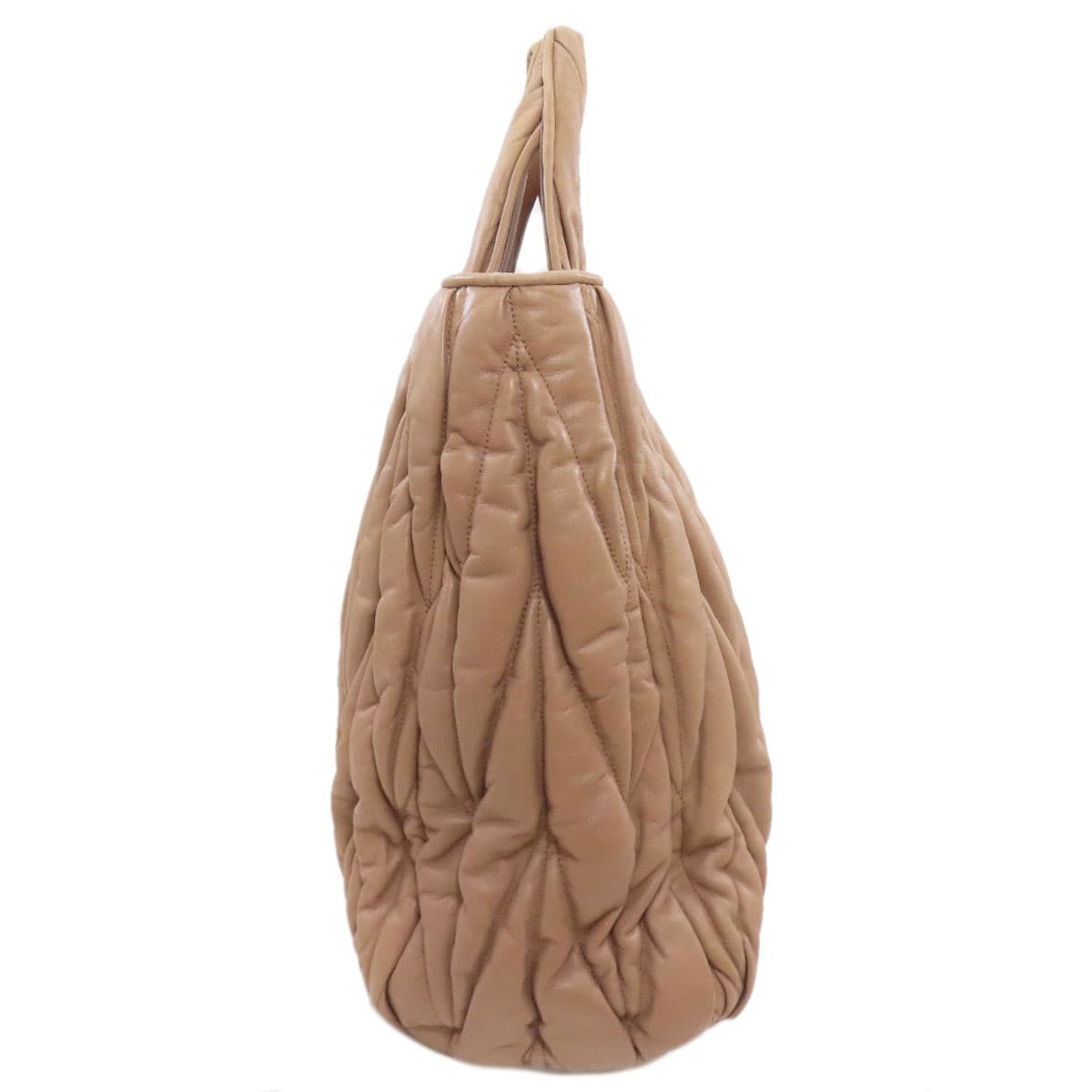 Miu Miu Matelassé 2WAY Handbag Lambskin Ladies [Used] [MIUMIU] 3