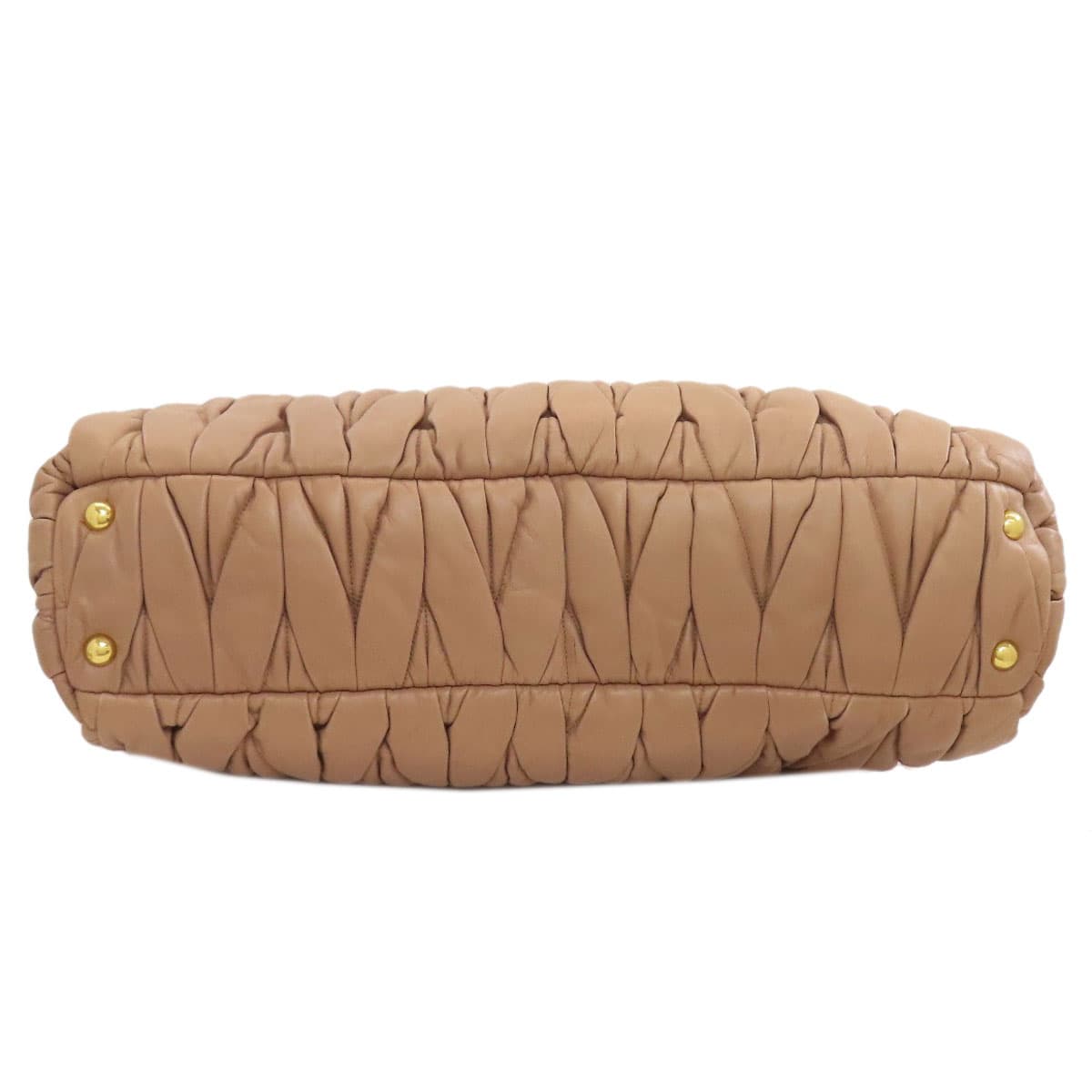 Miu Miu Matelassé 2WAY Handbag Lambskin Ladies [Used] [MIUMIU] 4