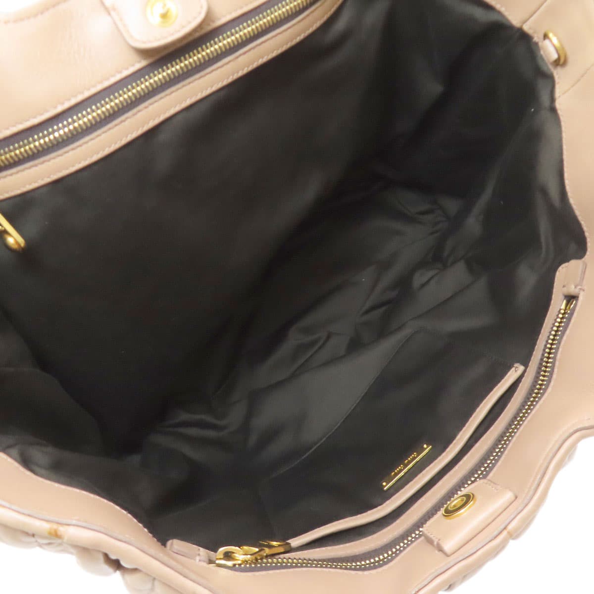 Miu Miu Matelassé 2WAY Handbag Lambskin Ladies [Used] [MIUMIU] 5