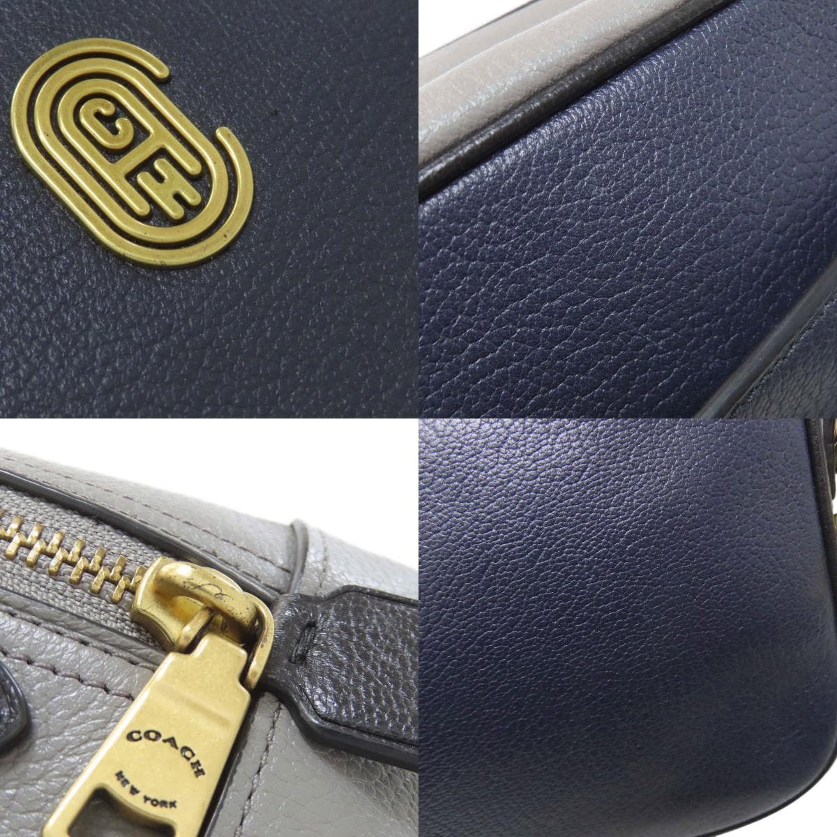 Coach 79464 Logo Shoulder Bag Calf Leather for Women [Used] [COACH] 79464 8