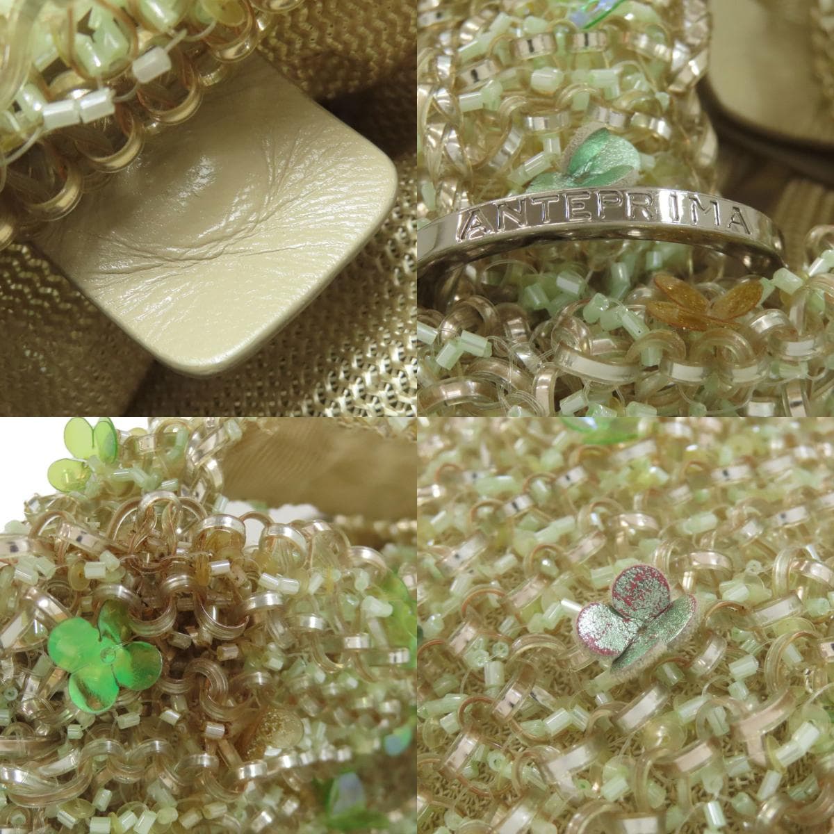 Anteprima Wire Bag Flower Handbag PVC Ladies [Used] [ANTEPRIMA] 8