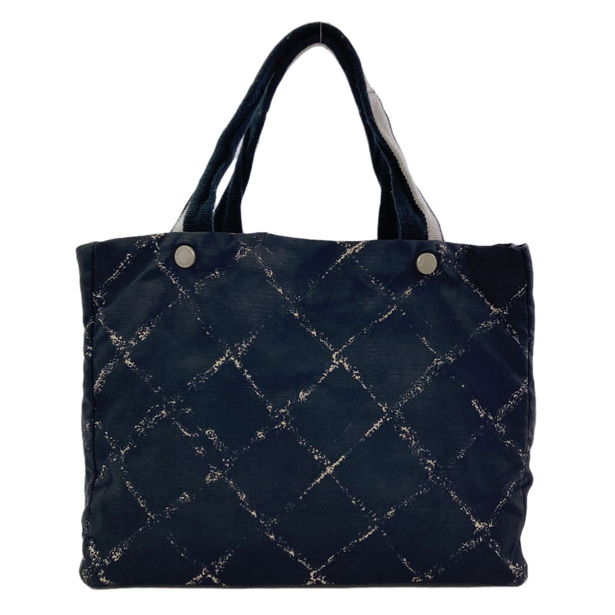 Chanel Travel Line Handbag Nylon Material Ladies [Used] [CHANEL]