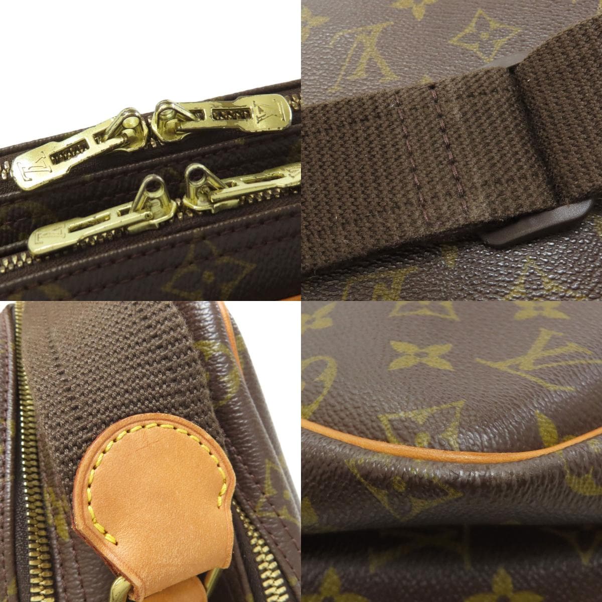 Louis Vuitton M45252 Reporter GM Shoulder Bag Monogram Canvas Ladies [Used] [LOUIS VUITTON] M45252 9