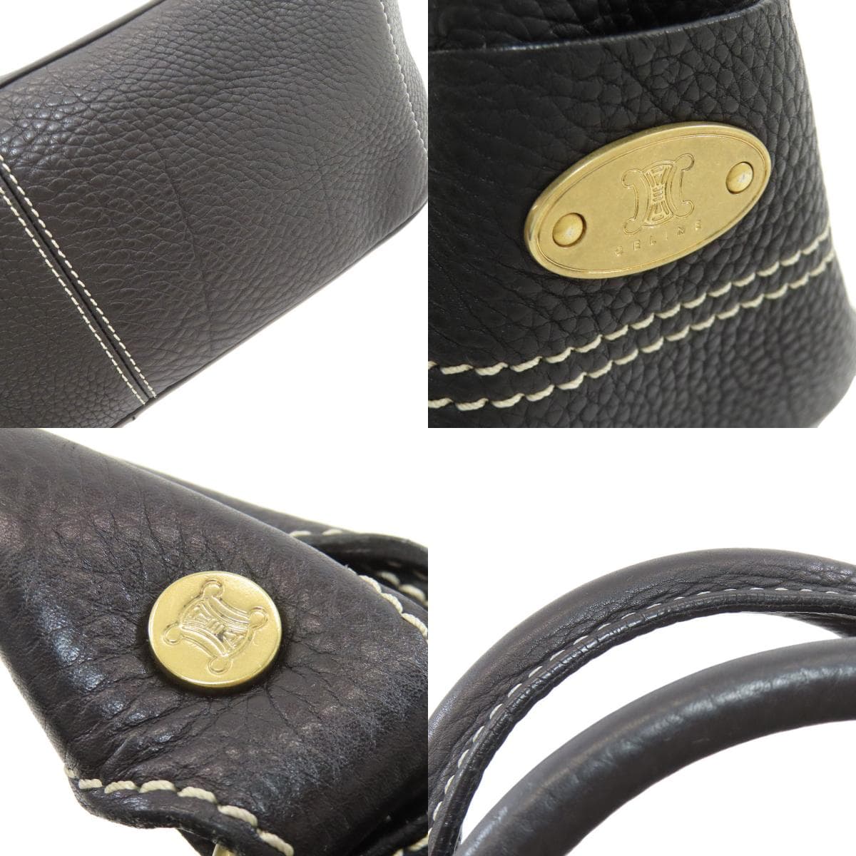 Celine Boogie Bag Handbag Leather Ladies [Used] [CELINE] 8