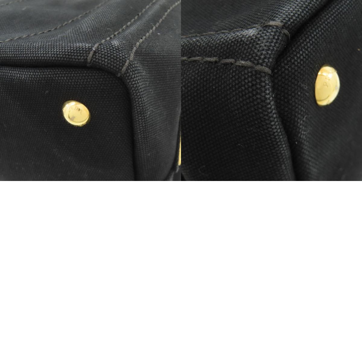 Prada Kanapa Mini 2WAY Handbag Canvas Ladies [Used] [PRADA] 10