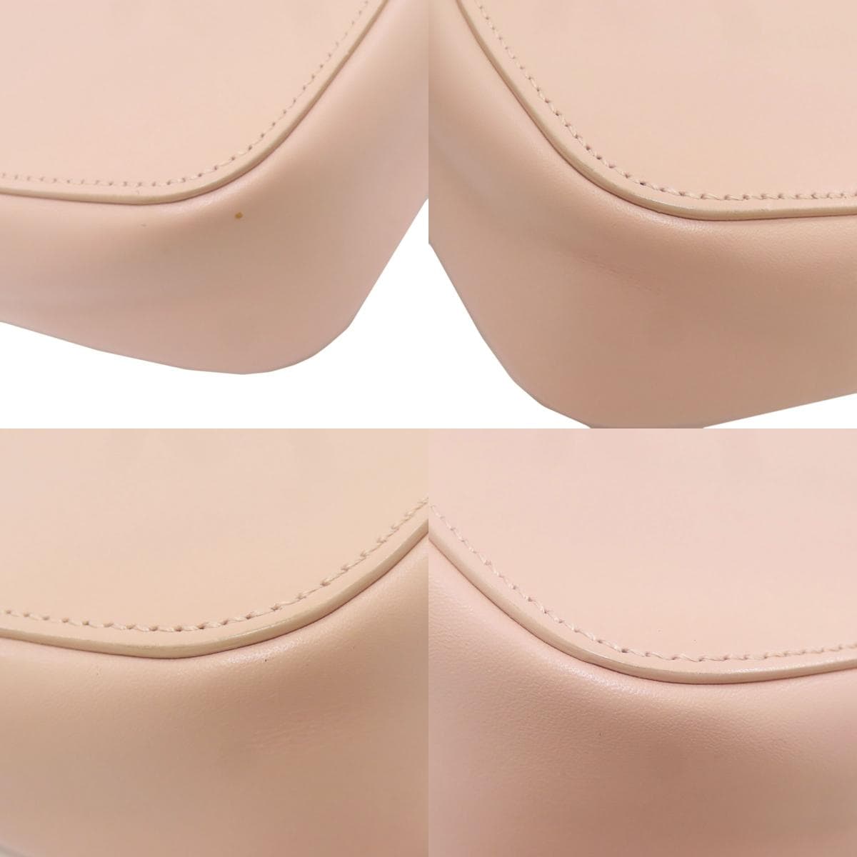 Versace Logo Shoulder Bag Leather for Women [Used] [VERSACE] 10