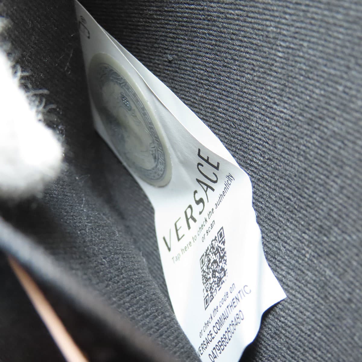 Versace Logo Shoulder Bag Leather for Women [Used] [VERSACE] 7