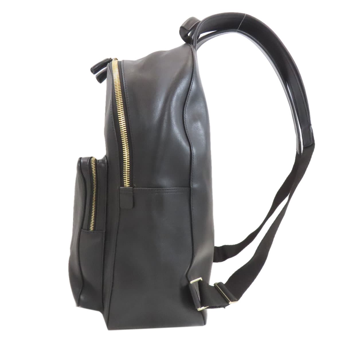 Anya Hindmarch Smiley Backpack Daypack Leather Ladies [Used] [Anya Hindmarch] 3