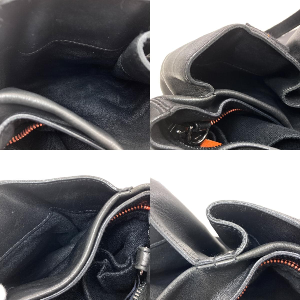 Hermes Caravan Horizontal 2WAY Handbag Calf Leather for Women [Used] [HERMES] 7